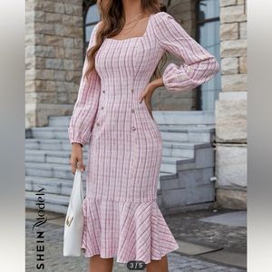 Shein Texture Mermaid Dress